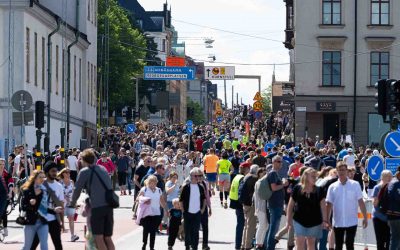 Stockholm, marinbesök och marathon