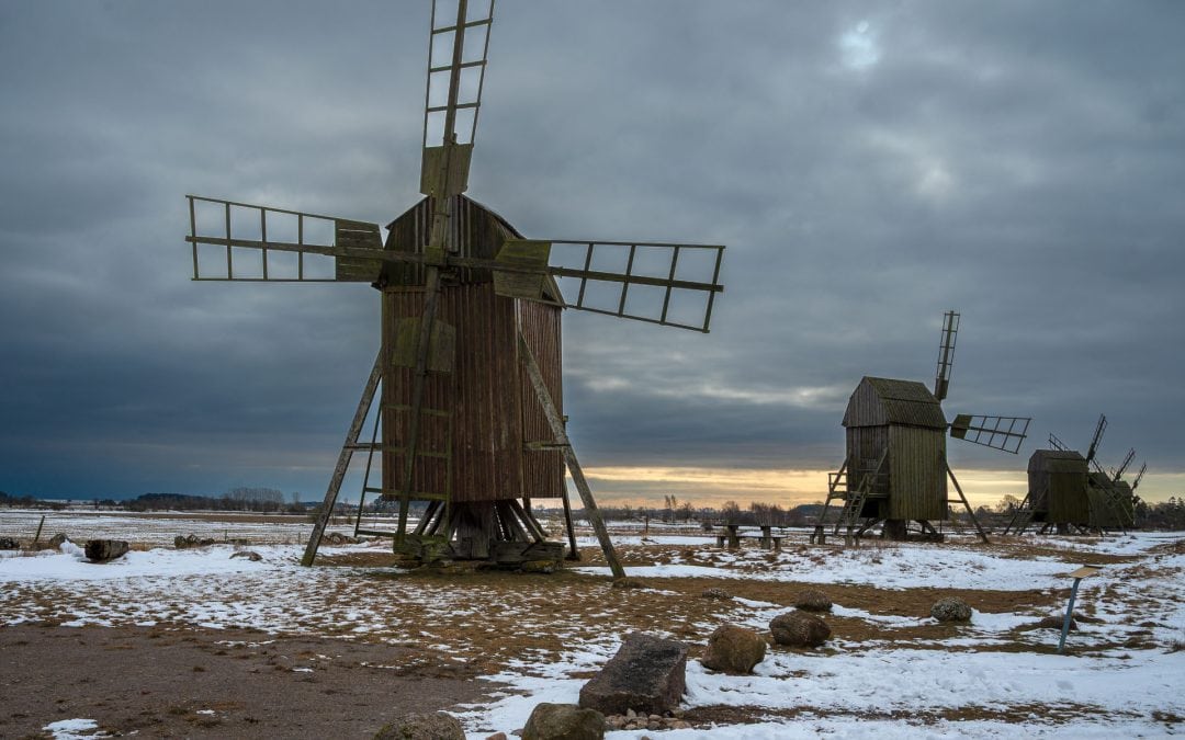 Öland i vinterskrud